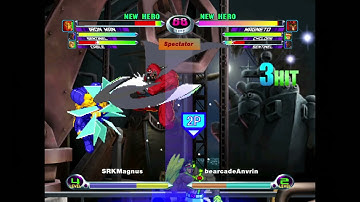 MvC2 Mvci Umvc3 SRKMagnus vs BearcadeAnvrin