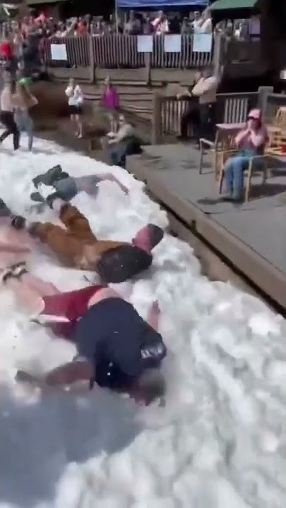 Knockout Skiing | #shorts