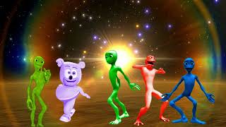 Starlit Stage: Alien Dance Competition in the Cosmos