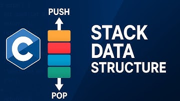 Data Structures in C: Complete Stack Implementation with Interactive Menu System
