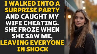I Walked Into A Surprise Party And Caught My Wife Cheating - Her Shocked Reaction