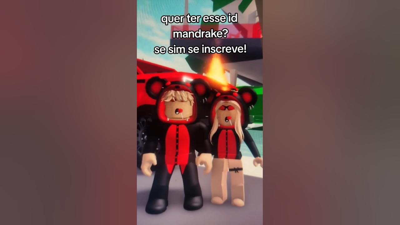 ids de casal mandrake😏 #roblox #brookhaven #shorts #meme