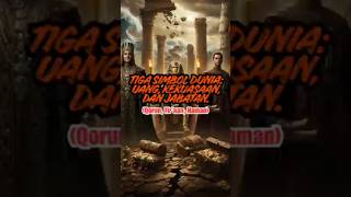 Tiga Simbol Dunia ; Uang, Kekuasaan & Jabatan #sejarahislam #kisahislami