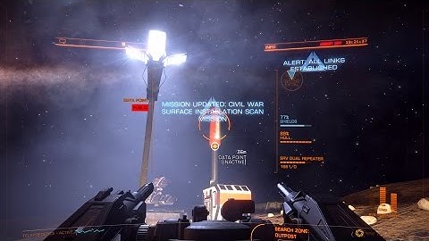 Elite Dangerous Guardians Data Scan and Search Missions