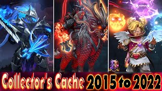 All Collector's Cache treasure 2015 to 2022 Review Dota 2