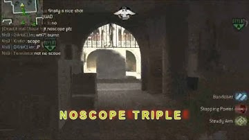 Cod 4 - No scope triple by  x PrinzzYY