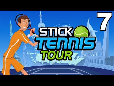 Stick Tennis Tour - Gameplay Walkthrough Part 7 - Training (iOS, Android)