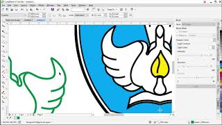 TUTORIAL MEMBUAT LOGO TUTWURI DENGAN CORELDRAW