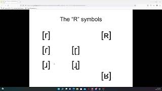 Ipa Characters Based On R