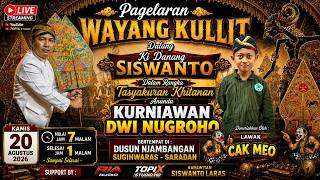 Download lagu LIVE TASYAKURAN KHITAN KURNIAWAN PAGELARAN WAYANG KULIT | KI DANANG SISWANTO LAKON WAHYU PURBO KAYON