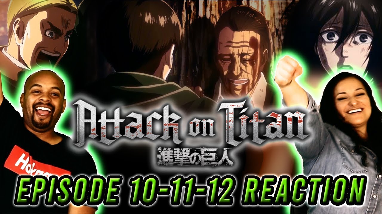 Eren Symbol of Hope! Attack On Titan Reaction Season 3 Episode 10x11x12