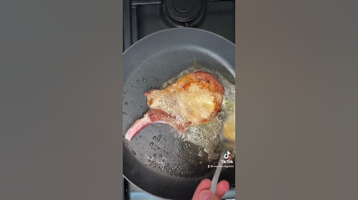 Schab z kością! Z sosem z cydru i musztardy #food #cooking #recipe