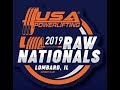 USA Powerlifting Raw Nationals - Prime Time - Thursday