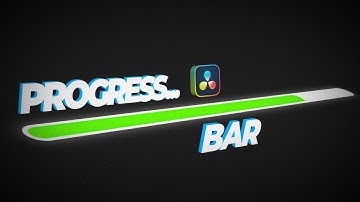 Create STUNNING Progress Bar Animation in DaVinci Resolve Easily