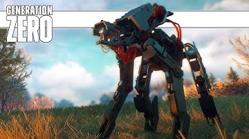 Secret Bunker, Robot Spiders And Beacons | Generation Zero Gameplay | Part 3