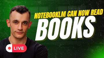 NotebookLM Can Read A Whole Book | Insane Google Update!