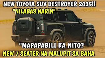 2025 TOYOTA SUV 7 SEATER DESTROYER NILABAS NA ANG ASTIG NA OFF ROADER CAR NA MALAKAS SA BAHA!!