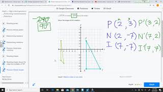 Geometry Rotate Points Example Problems