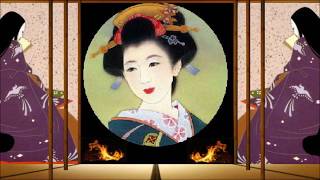 日本の美人女性、浮世絵、鶴田一郎名画集