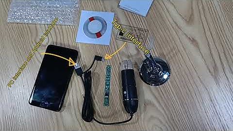 8LED 1600X 10MP USB Digital Microscope Endoscope Magnifier Camera