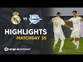 Highlights Real Madrid vs Deportivo Alavés (2-0)