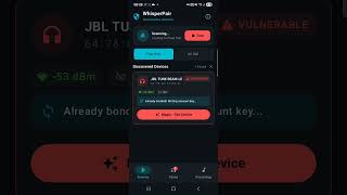 JBL TUNE BEAM vulnerable to WhisperPair