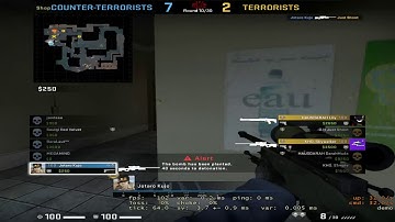 CS:GO Insane 1v3 AWP Clutch (4K)