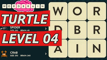 WordBrain Turtle Level 4 Answers (Android/IOS)