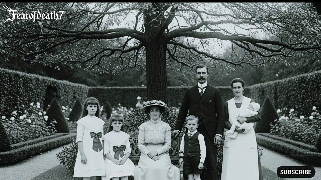The 1901 Shadowed Family Portrait: A Silent Secret That Has Haunted Historians for Decades