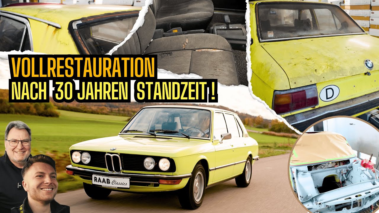 BMW EXTREM RESTAURATION: 520 E12 wird zurück ins Leben geholt ! ✨