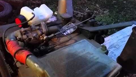 The other 4ao32-3 running (military 4 cylinder)