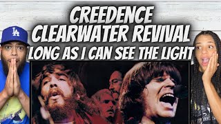 FANTASTIC!| FIRST TIME HEARING Creedence Clearwater Revival - Long As I Can See The Light REACTION