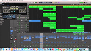 Logic Pro X & Spectrasonics Omnisphere,Trillian&Stylus RMX by Dj4Sound  ©Copyright 4Sound Production