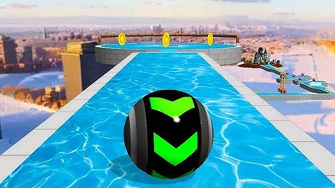 Sky Rolling Ball 3D Gameplay Speedrun iOS Android Level 1249