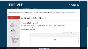 Upload Your Assignment to the VLE (Students)