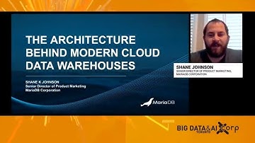 The architecture behind modern cloud data warehouses - Shane Johnson
