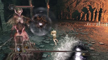 Dark Souls 2 SL1 - CoC Elana, Squalid Queen No Rolling/Blocking/Parrying [Flawless]