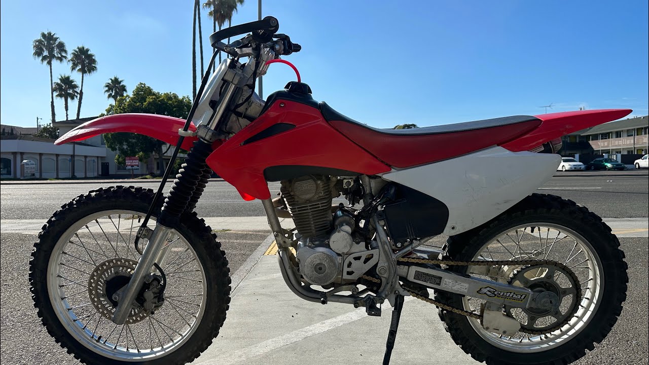 2004 Honda CRF230f Green Sticker Dirt Bike in Northern CA ! YouTube