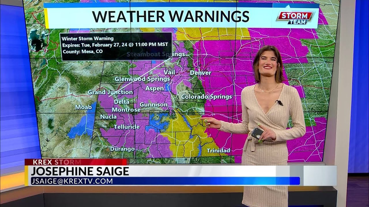 Heavy snow moving in for the higher regions - YouTube