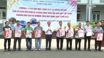 Huyện Long Điền: Chuyển biến tích cực trong chống khai thác IUU | BRTgo