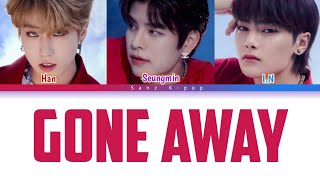 Stray Kids (NOEASY) Unveil: Track  "Gone Away" Color Coded (Han, Rom & Eng) Lyrics Video