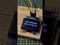Zero Resistance When I'm With You #iotprojects #oleddisplay #esp32 #shorts