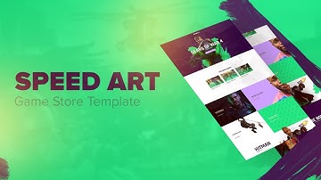 Web Design - Speed Art 2 - Template in Elementor