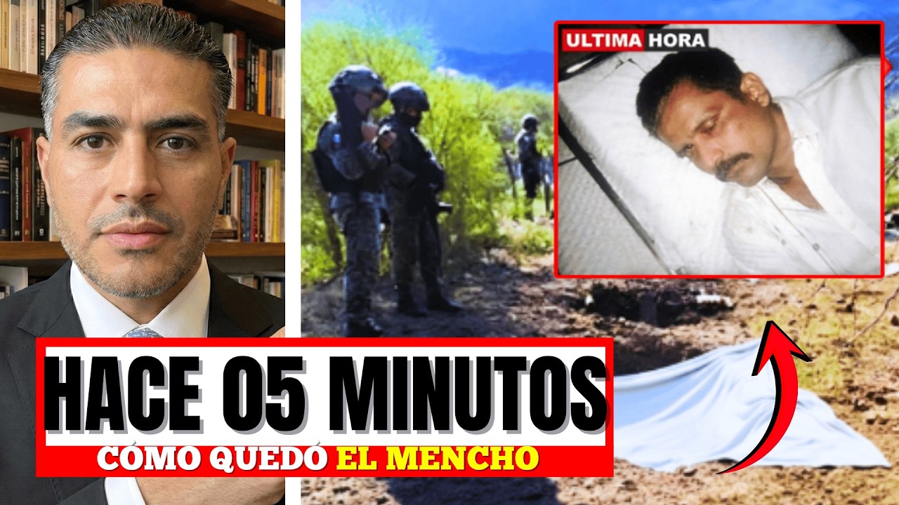 ¡HARFUCH MUESTRA FOTOS DE CÓMO QUEDÓ EL MENCHO TRAS 10 HORAS DE BALAZOS EN TAPALPA!