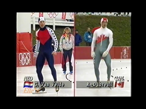 Winter Olympic Games Albertville 1992 - 500 m Dubreuil - Van Velde