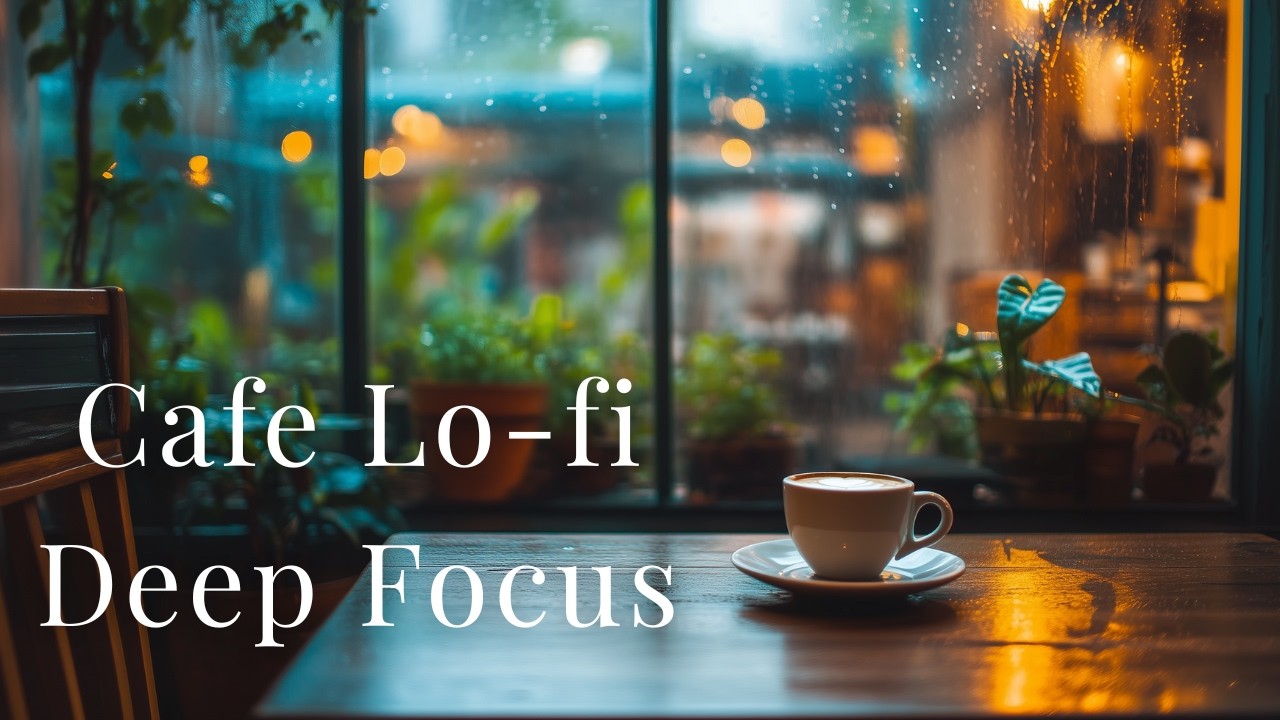 Cafe Lo-fi for Study ☕ Deep Work & Focus Music (1 Hour)