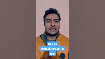 Salesforce developer interview question : how to define constant in apex #salesforce #interview