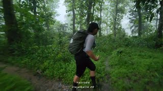 LIGHTNING! TRAPPED IN A TOUGH RAIN IN THE FOREST, TAKE SHELTER IN A HUT TO COOK TONGSENG CHICKEN