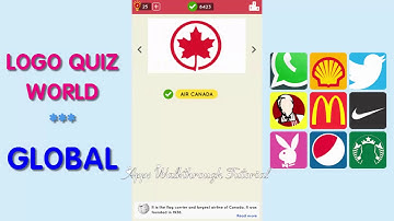 Logo Quiz World Global Level 19 - All Answers - Walkthrough
