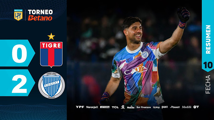 TIGRE 0 - 2 GODOY CRUZ I Resumen del partido | #TorneoBetano 2024